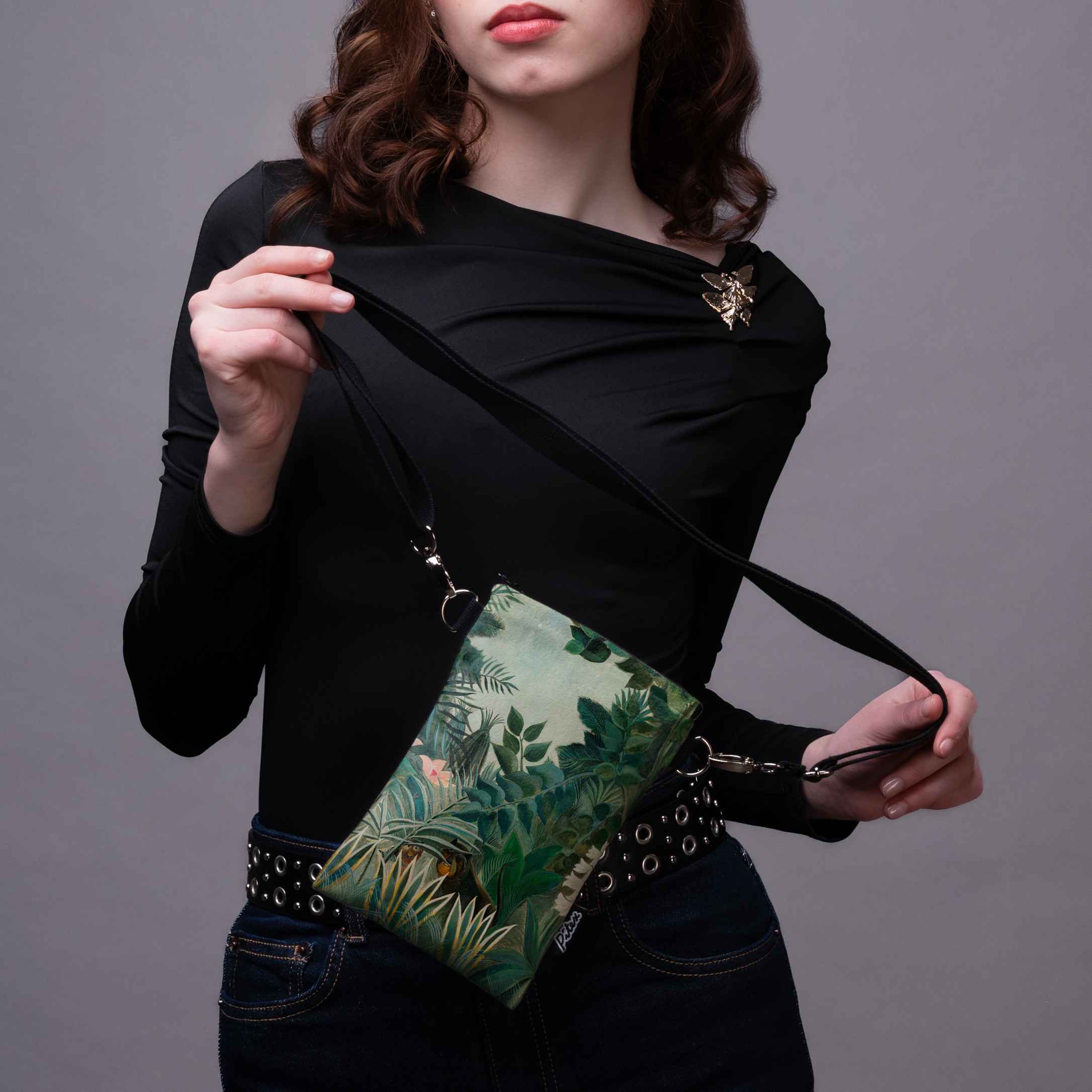 Phone bag Henri Rousseau "The Equatorial Jungle"