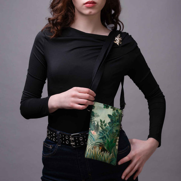 Phone bag Henri Rousseau "The Equatorial Jungle"