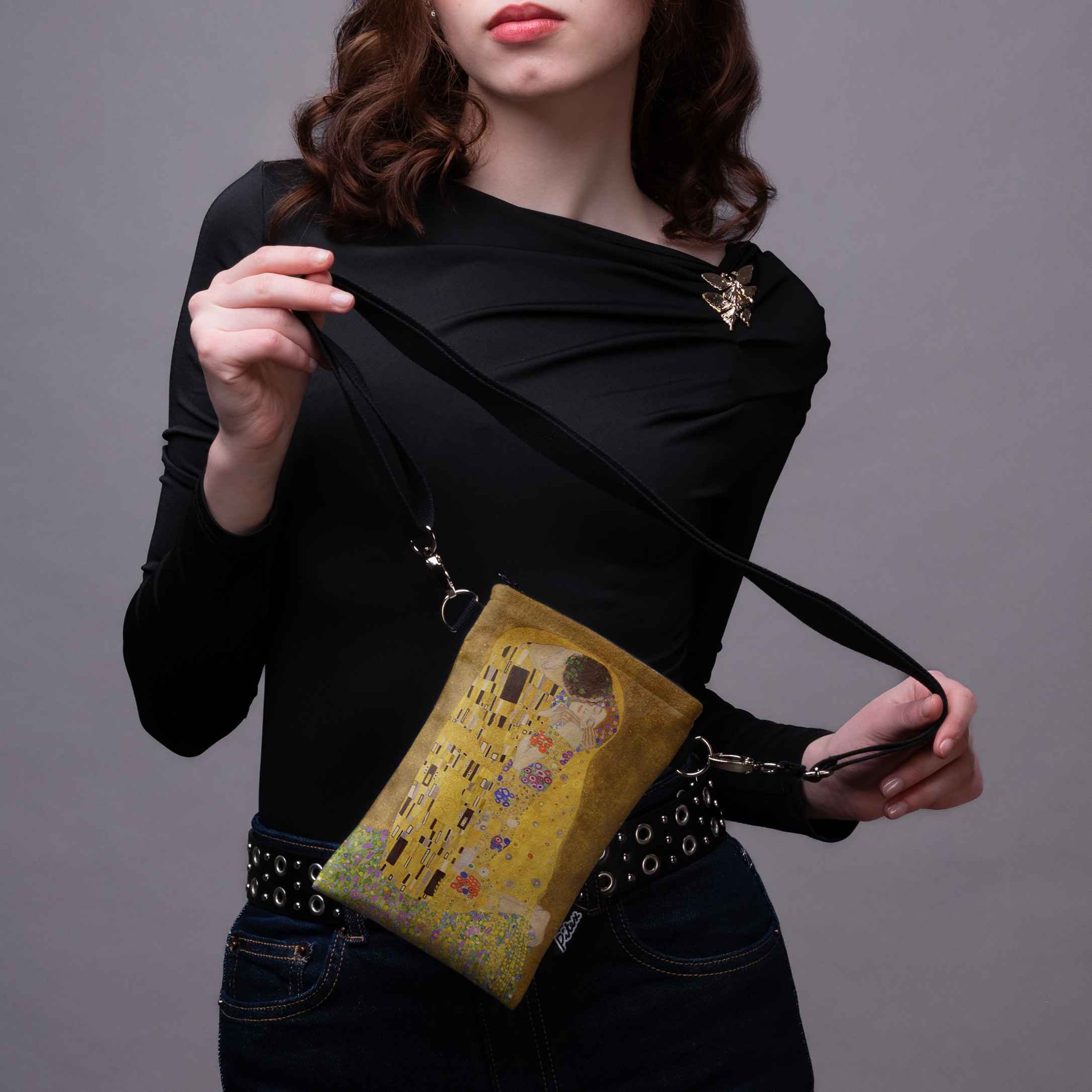 Phone bag Gustav Klimt "The Kiss"