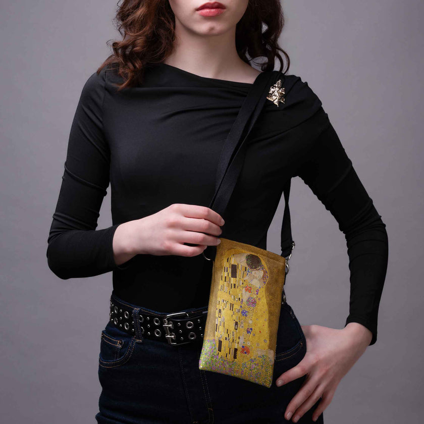 Telefono rankinė Gustav Klimt „The Kiss