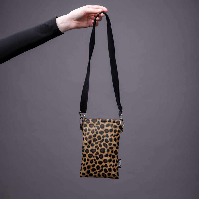 Telefono rankinė Classy „Leopardas