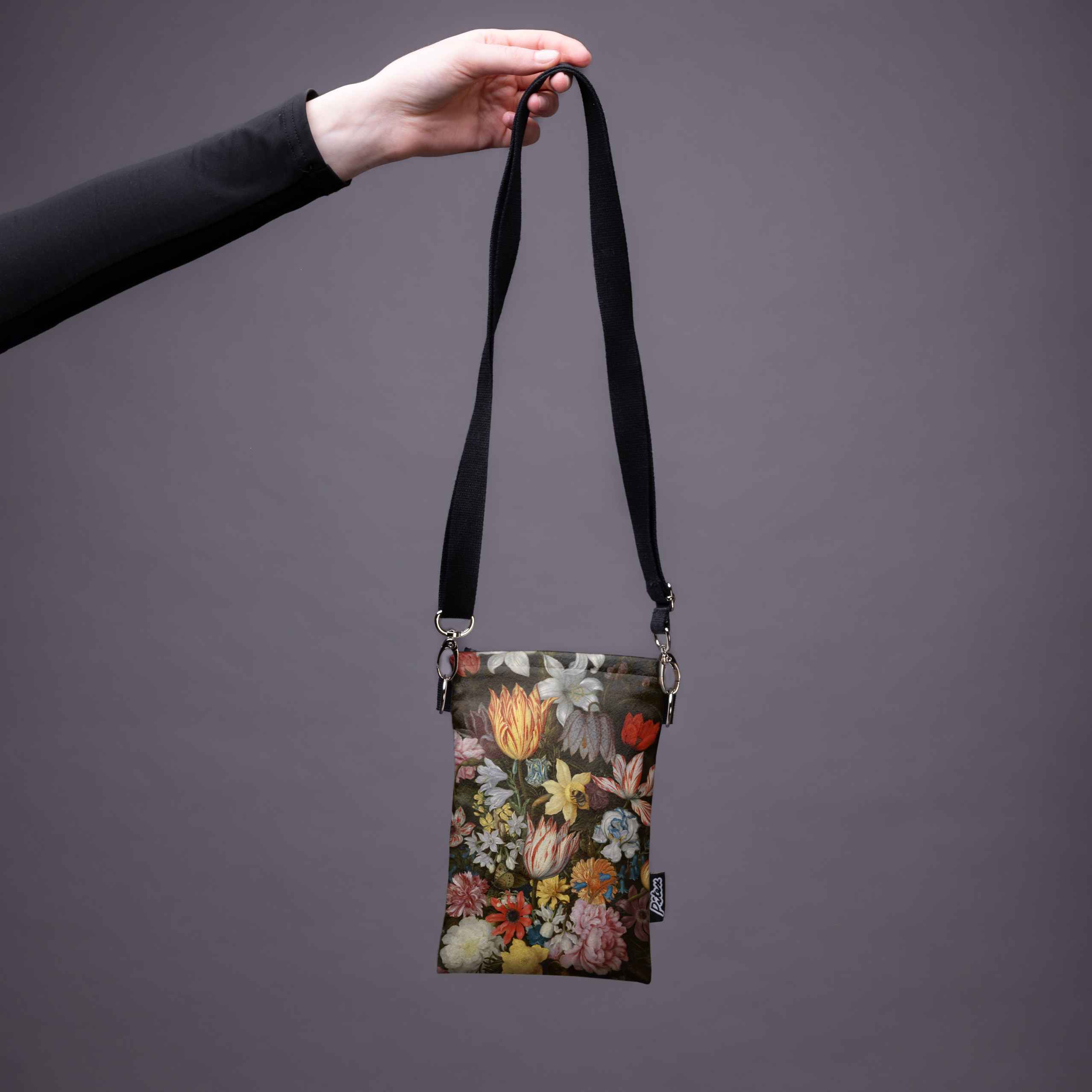 Phone bag Ambrosius Bosschaert "Still Life Of Flowers In A Wan-Li Vase"