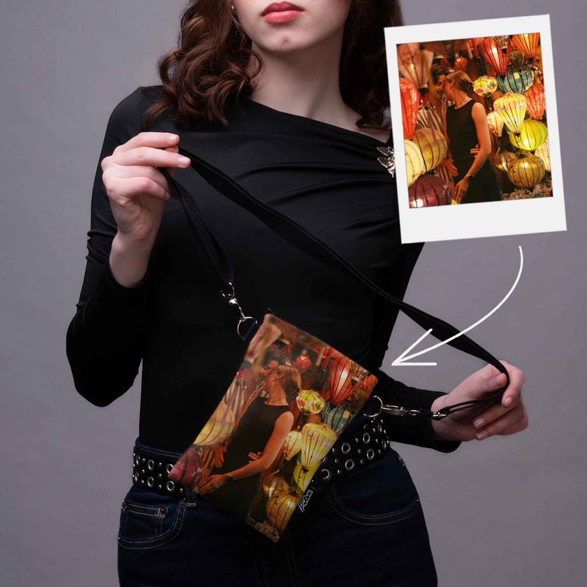 Telefono rankinė su jūsų nuotrauka