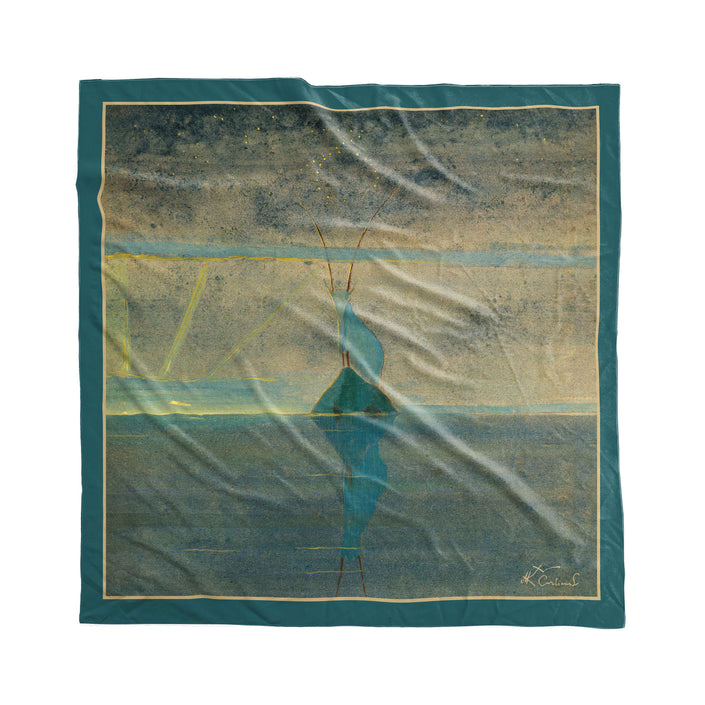 Scarf M.K. Čiurlionis 