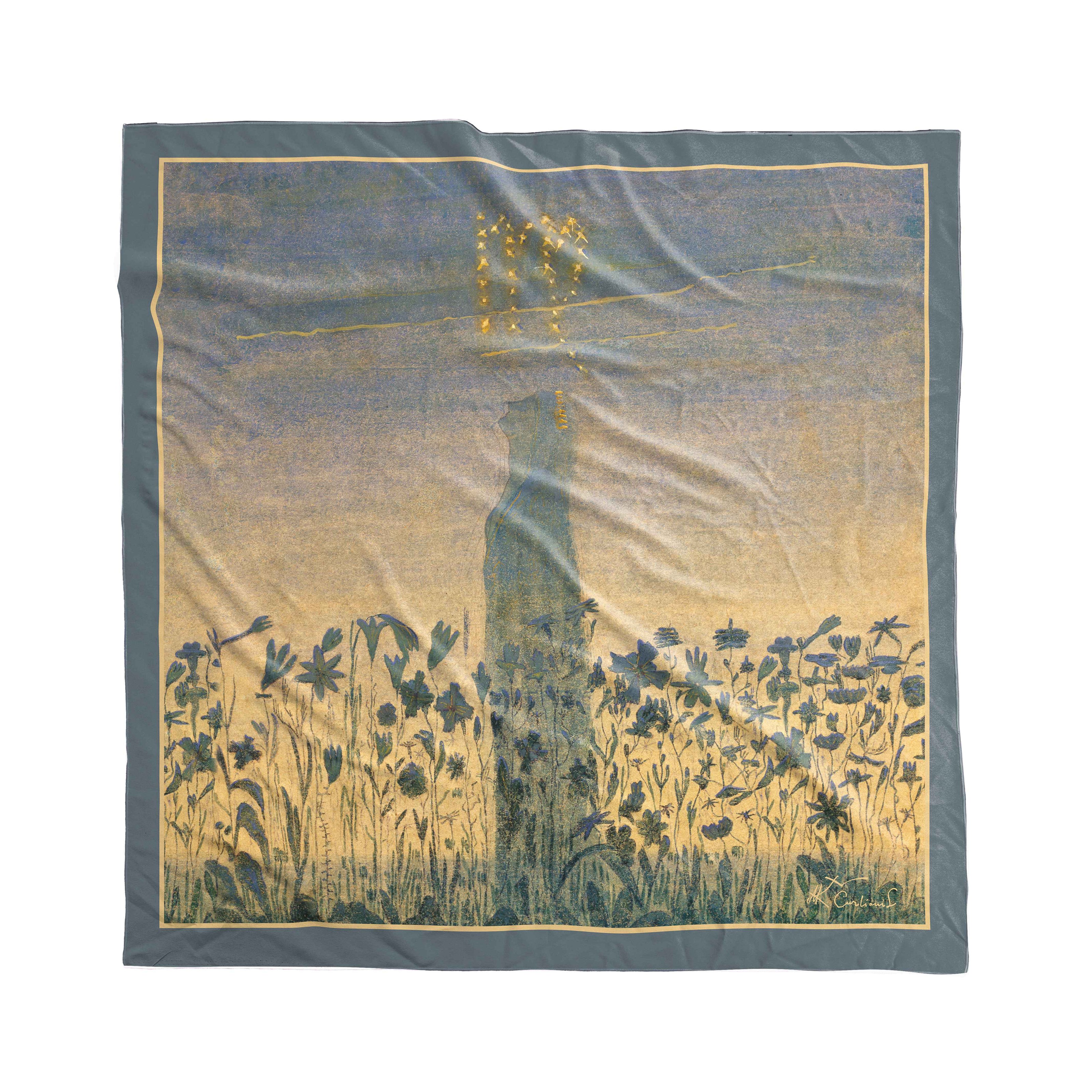 Skarelė M. K. Čiurlionis „Saulė eina Mergelės ženklu