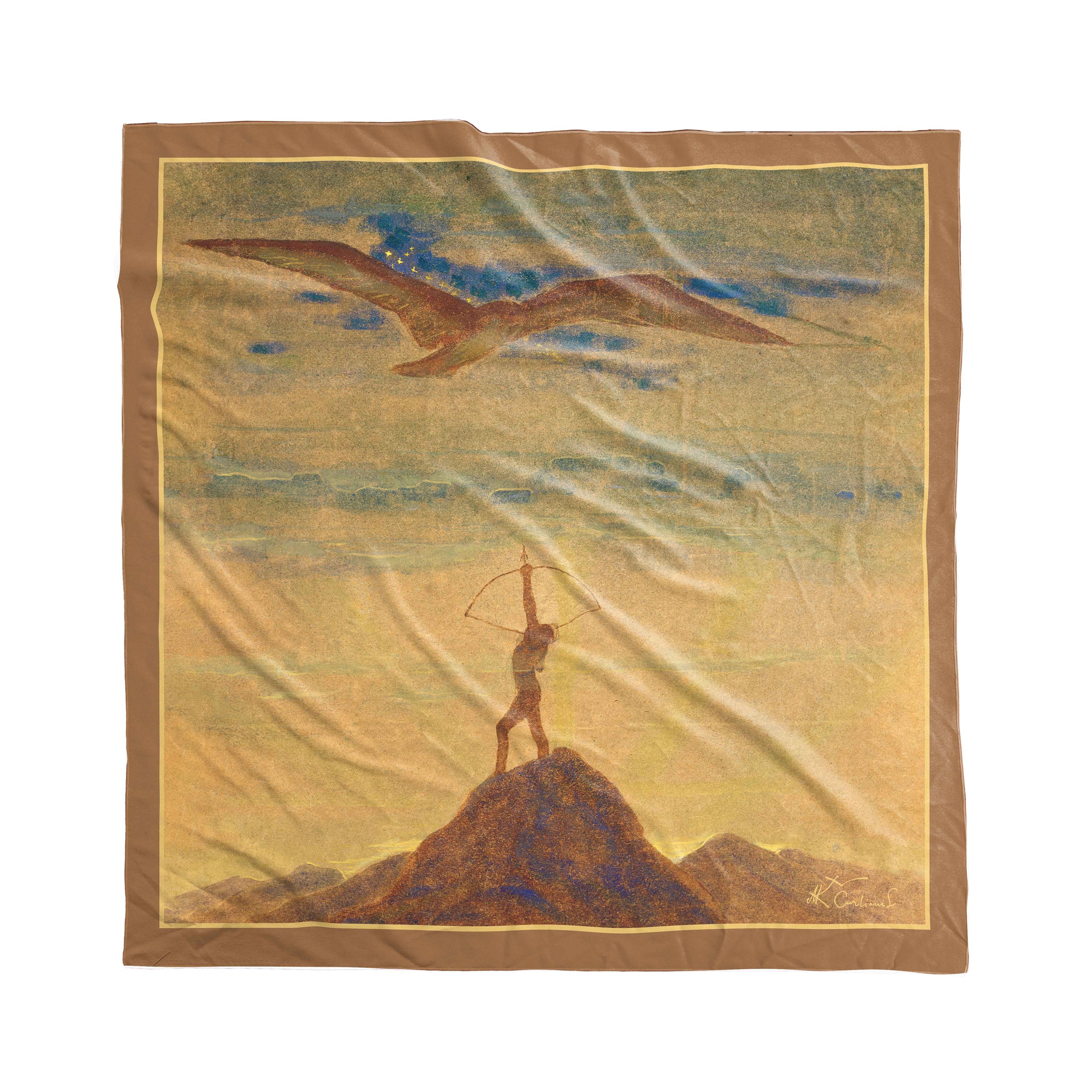 Skarelė M. K. Čiurlionis „Saulė eina Šaulio ženklu