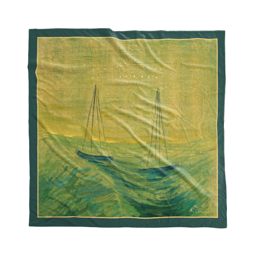 Skarelė M. K. Čiurlionis „Saulė eina Svarstyklių ženklu