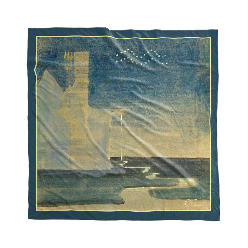 Skarelė M. K. Čiurlionis „Saulė eina Vandenio ženklu