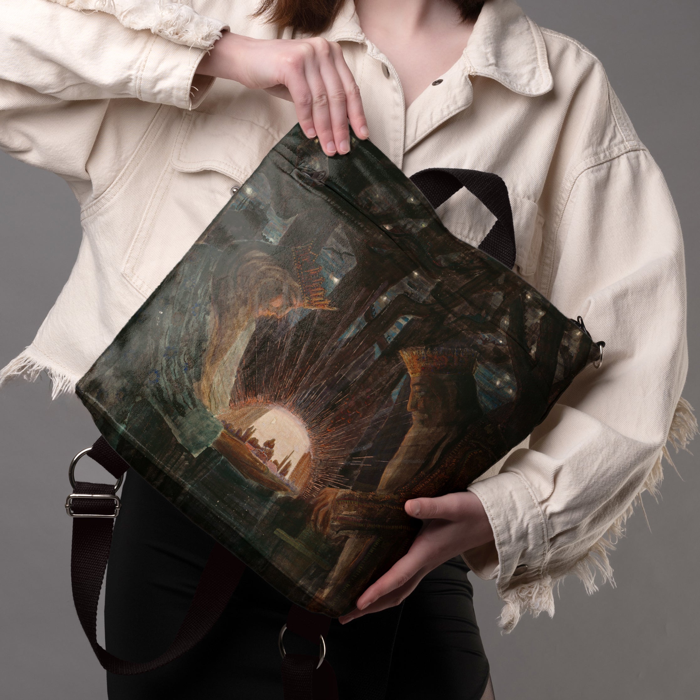 <tc>Backpack No.3 M. K. Čiurlionis "Fairytale of Kings"</tc>