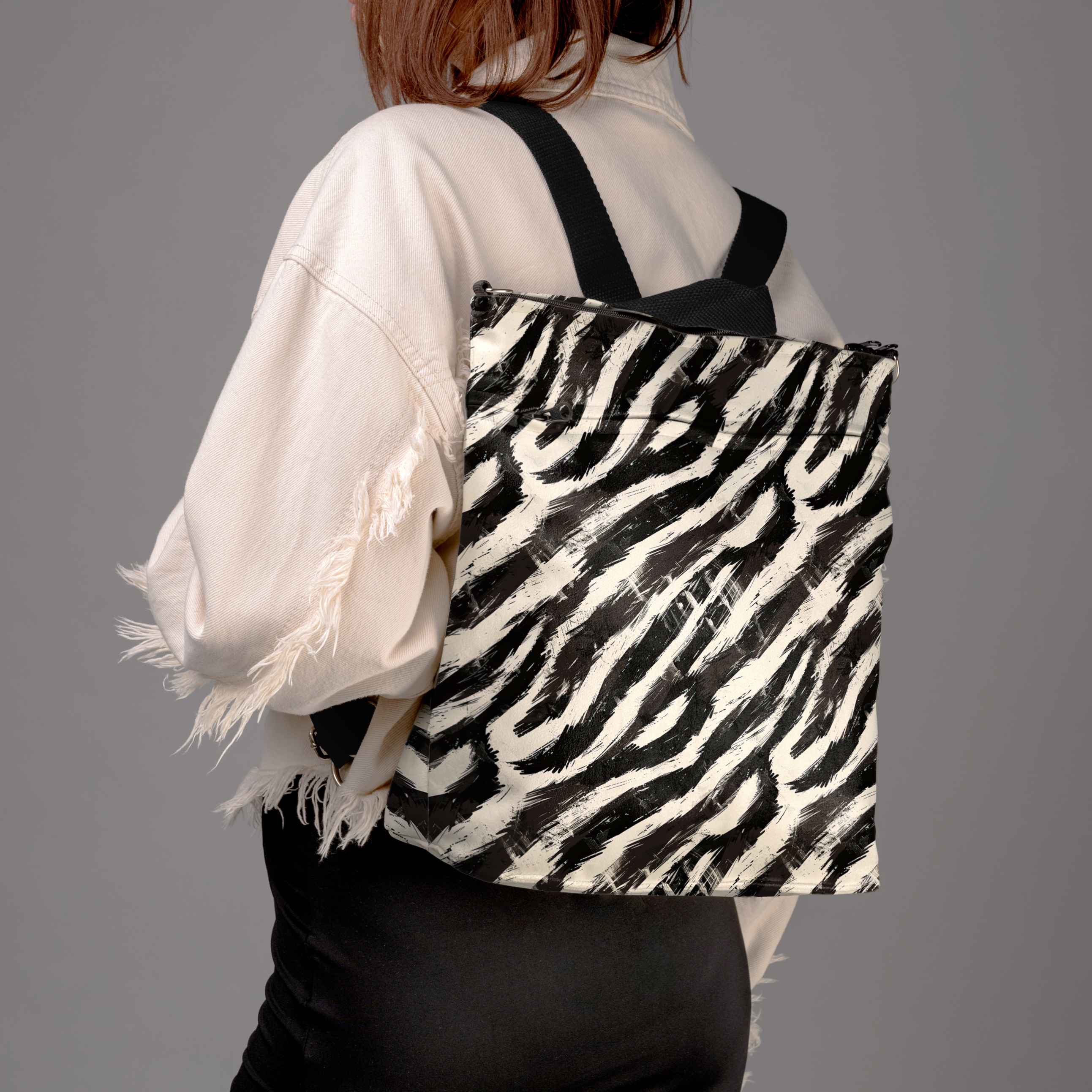 <tc>Backpack No.3 Classy "Zebra"</tc>