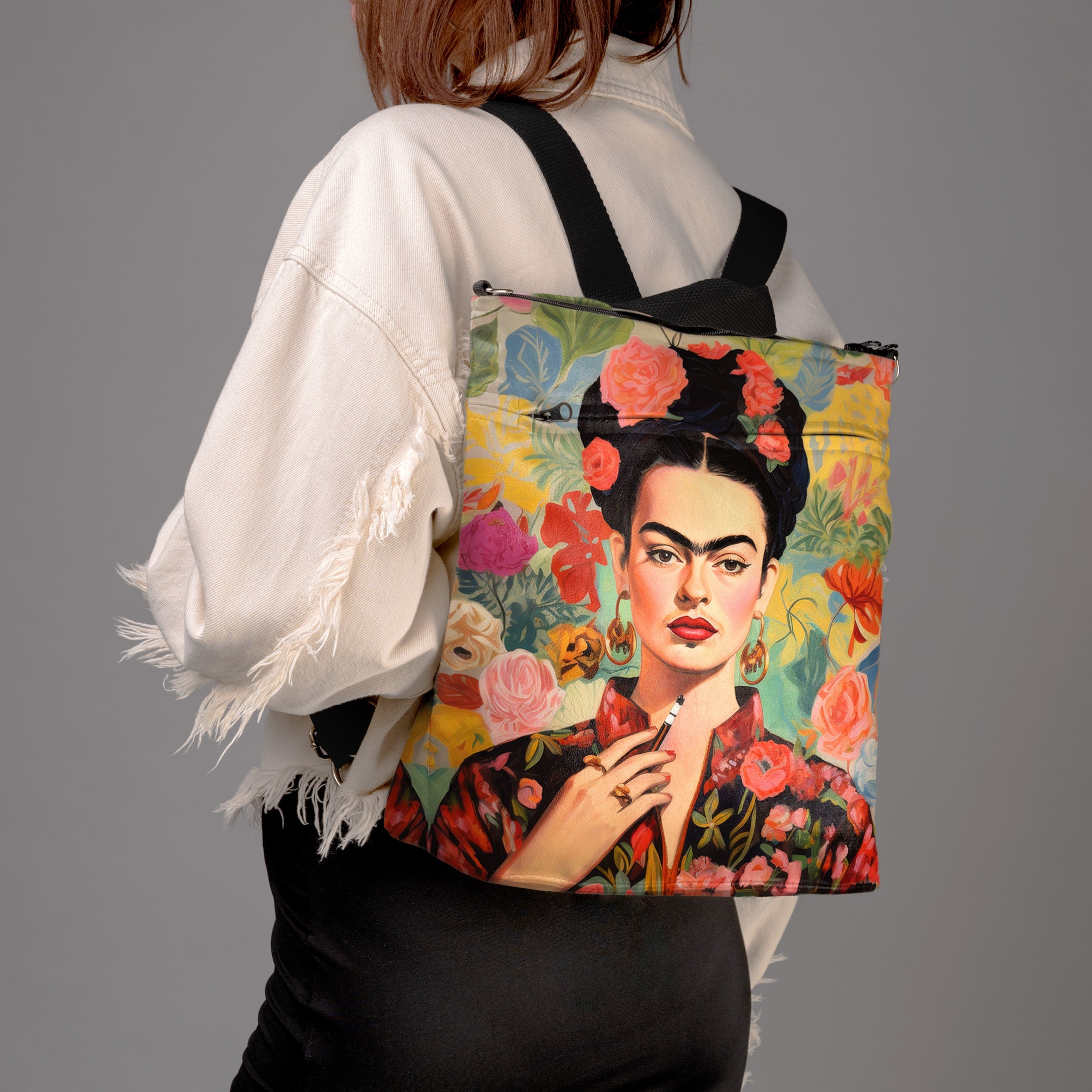 <tc>Backpack No.3 Imagine "Frida in Flowers"</tc>