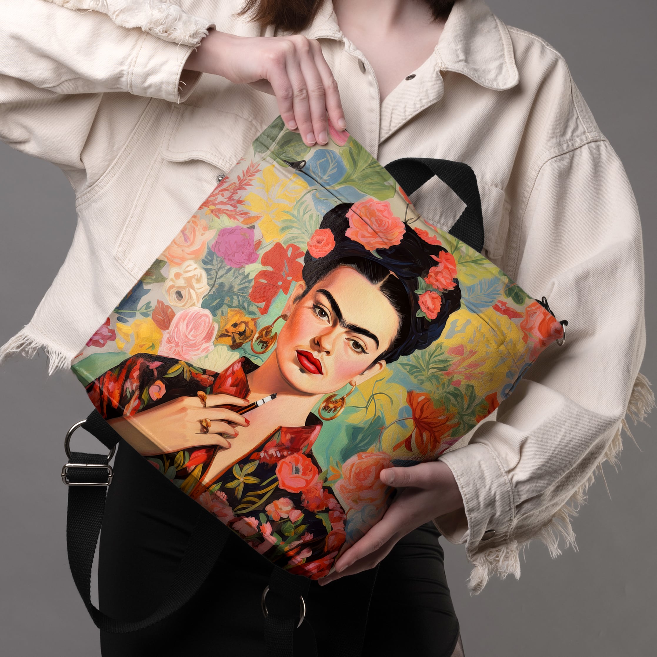 <tc>Backpack No.3 Imagine "Frida in Flowers"</tc>