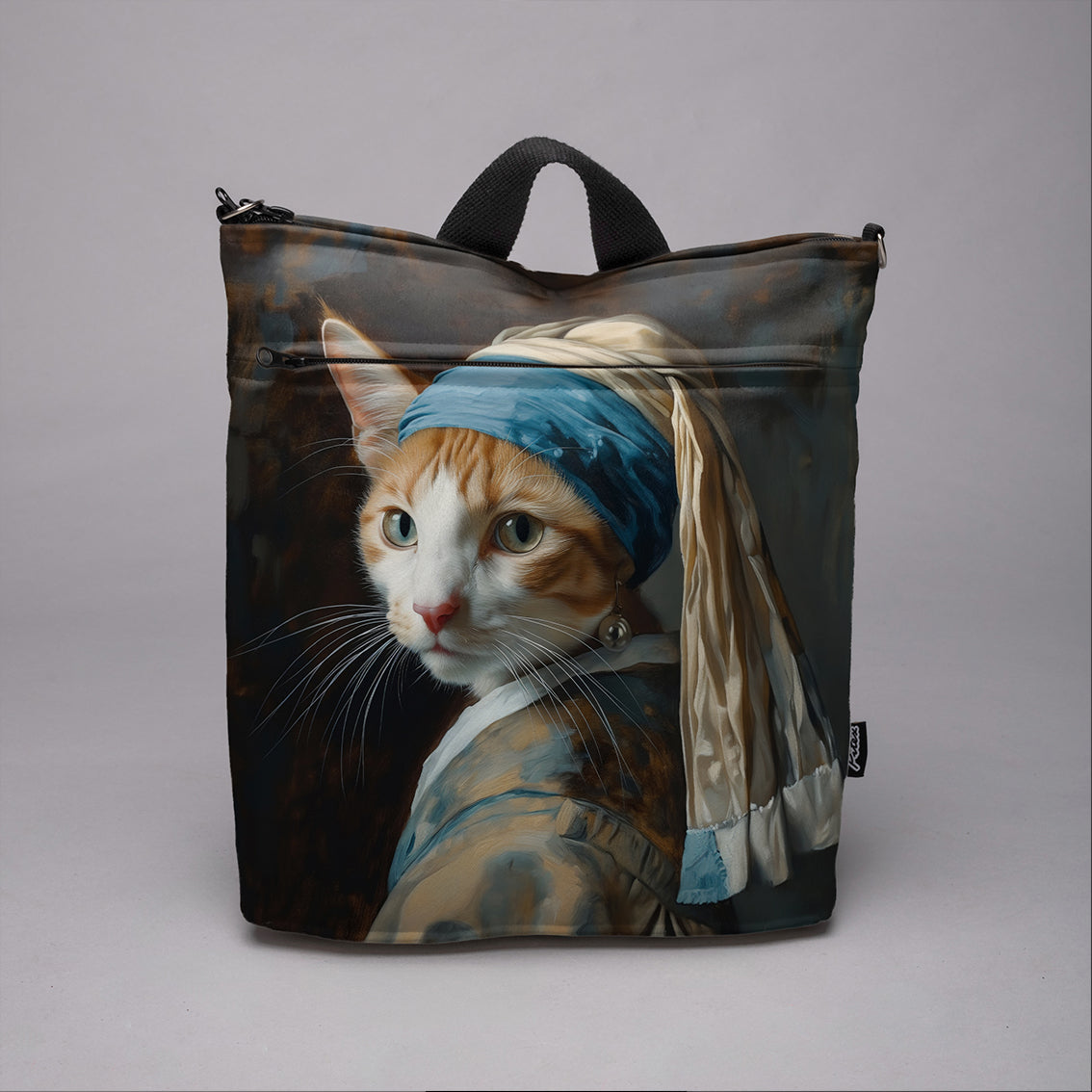 <tc>Backpack No.3 Imagine "Cat with a Pearl earring"</tc>