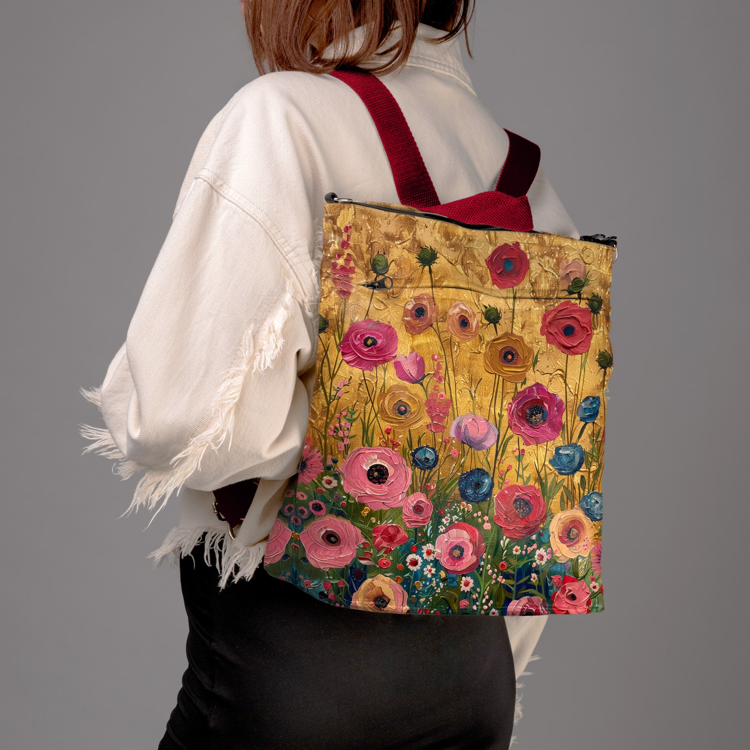 <tc>Backpack No.3 Imagine "Thread flowers"</tc>