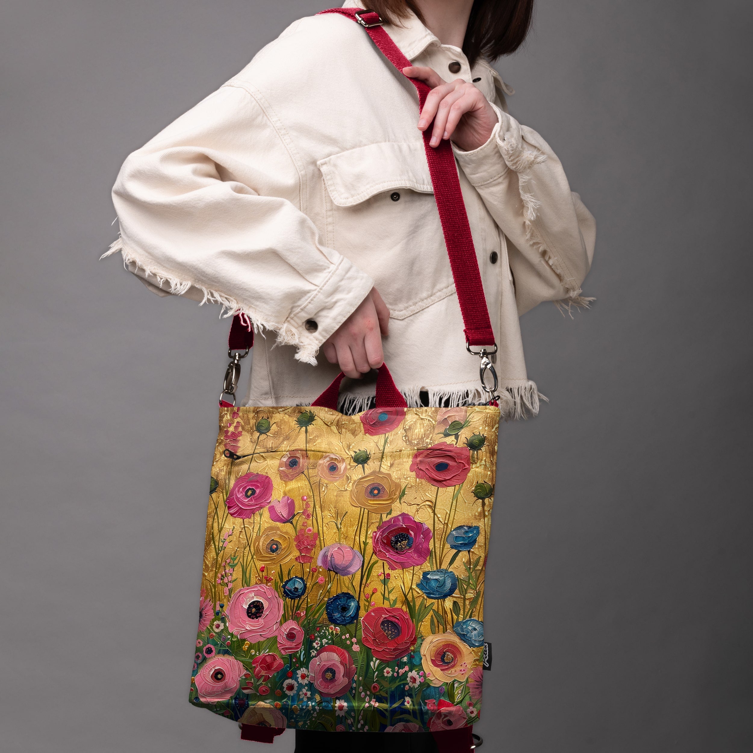 <tc>Backpack No.3 Imagine "Thread flowers"</tc>