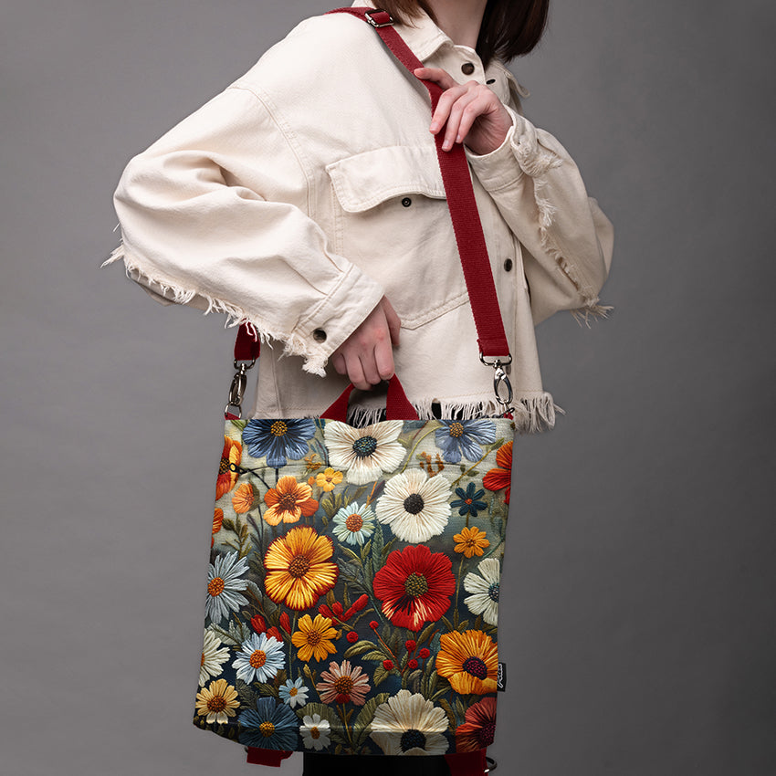 <tc>Backpack No.3 "Bouquet of threads"</tc>