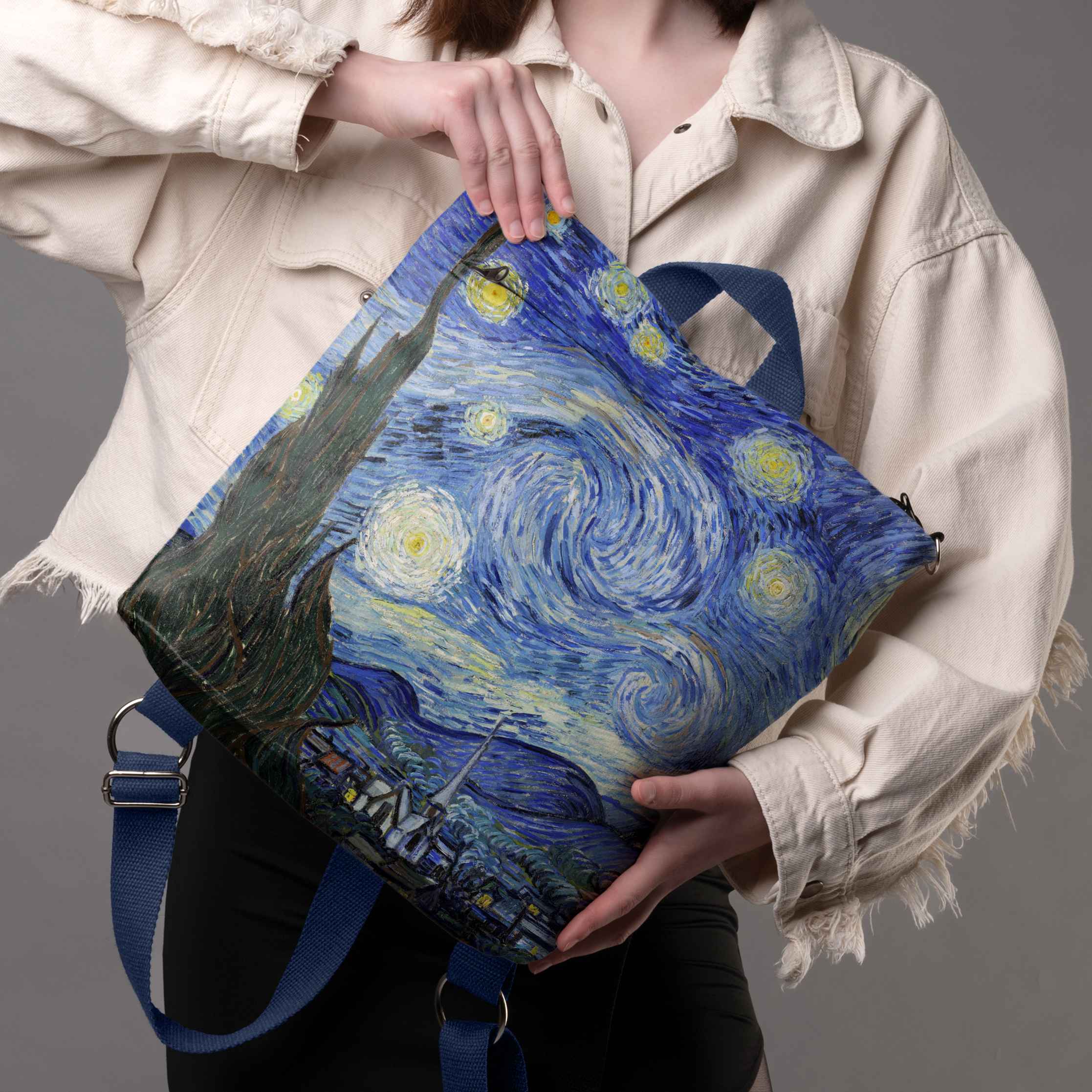 Kuprinė No.3 Vincent van Gogh „Starry Night