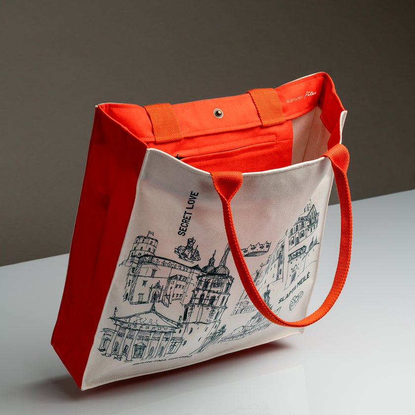 Rankinė Slapta meilė „Karališkas Vilnius” | spalvotai