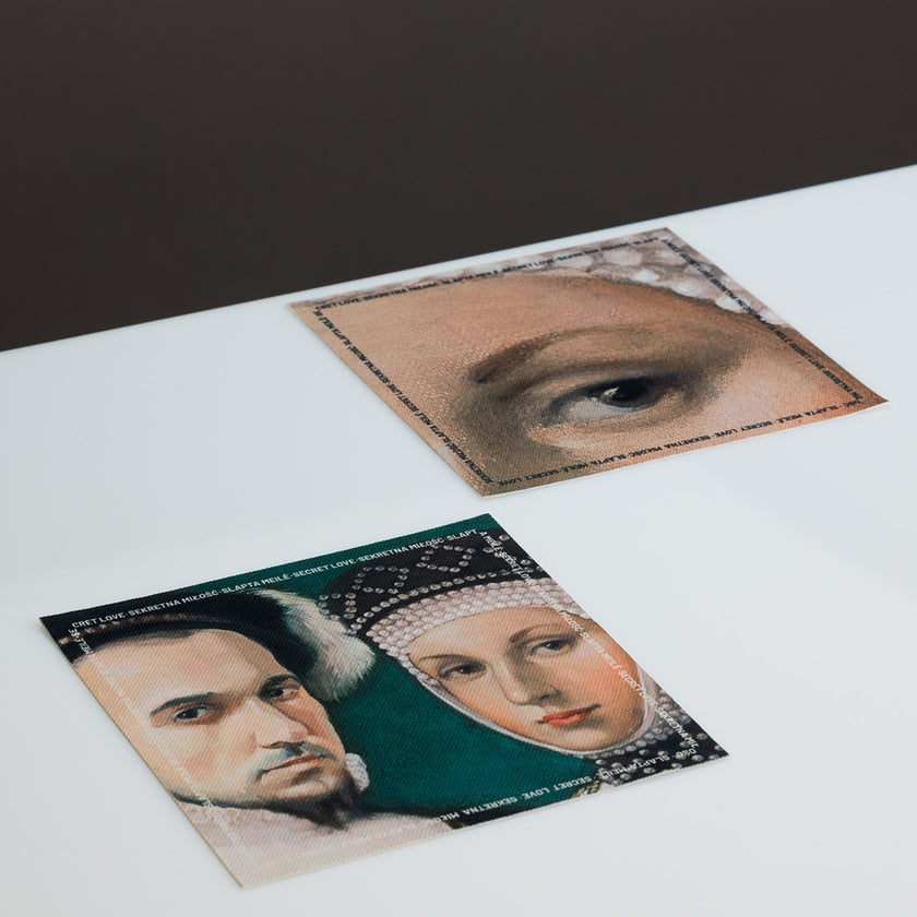 Stalo padėkliukai “Augustas ir Barbora” | 6 vnt.