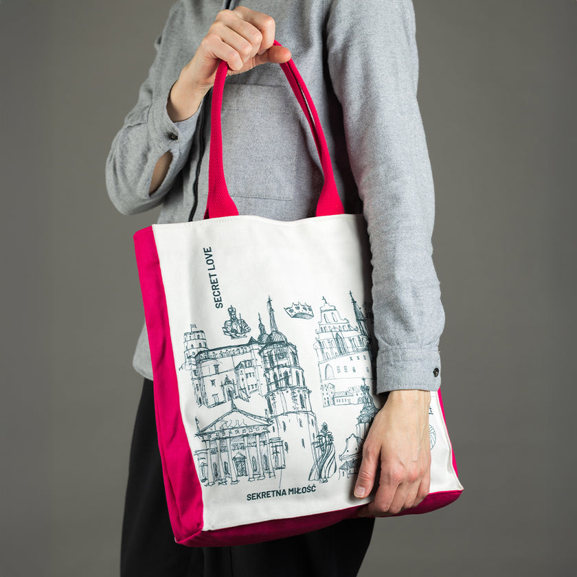 Rankinė Slapta meilė „Karališkas Vilnius” | spalvotai