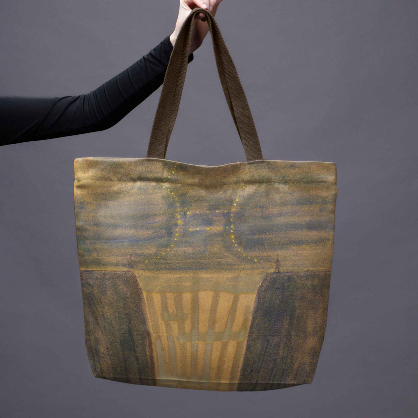 Pirkinių krepšys M. K. Čiurlionis „Saulė eina Dvynių ženklu