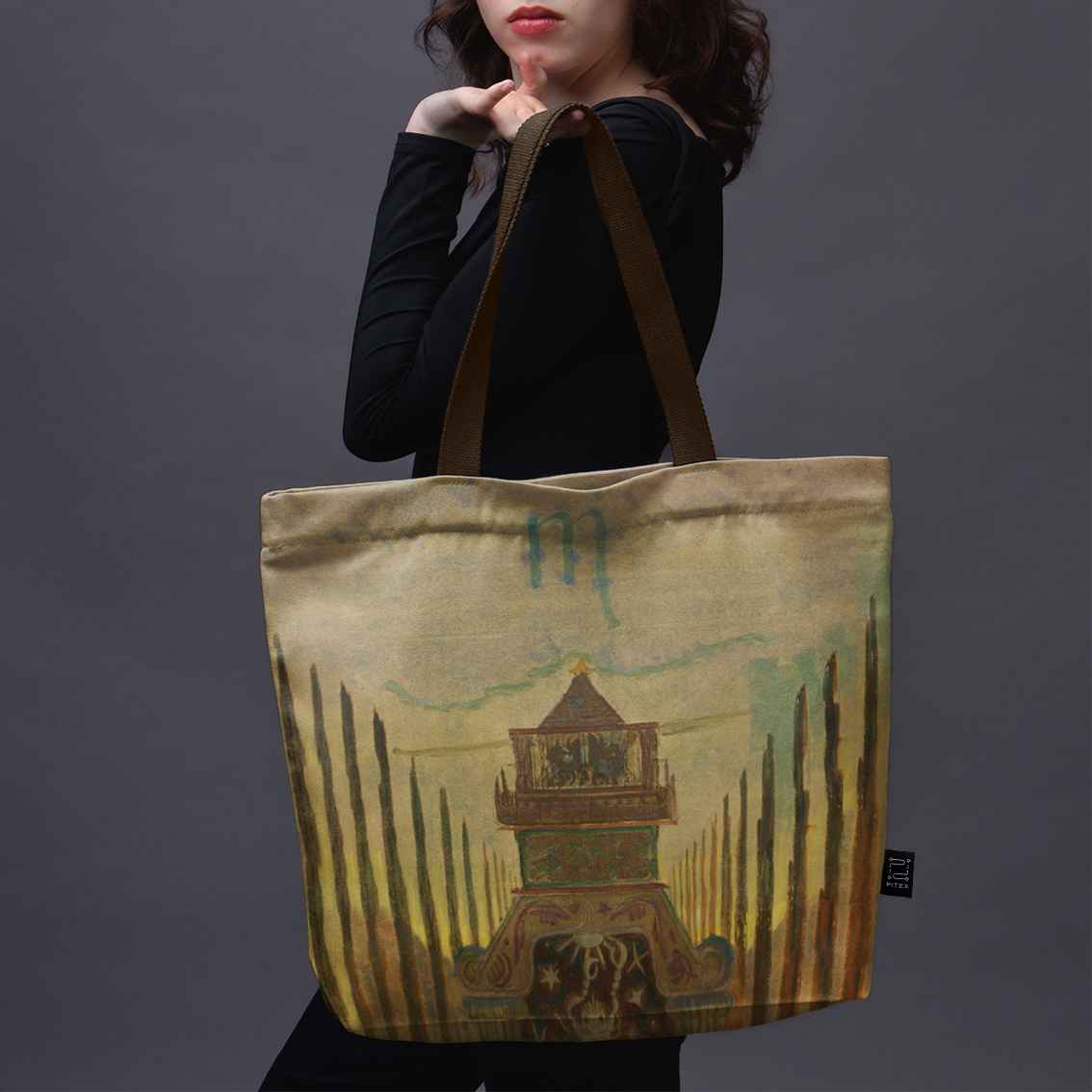 Pirkinių krepšys M. K. Čiurlionis „Saulė eina Skorpiono ženklu