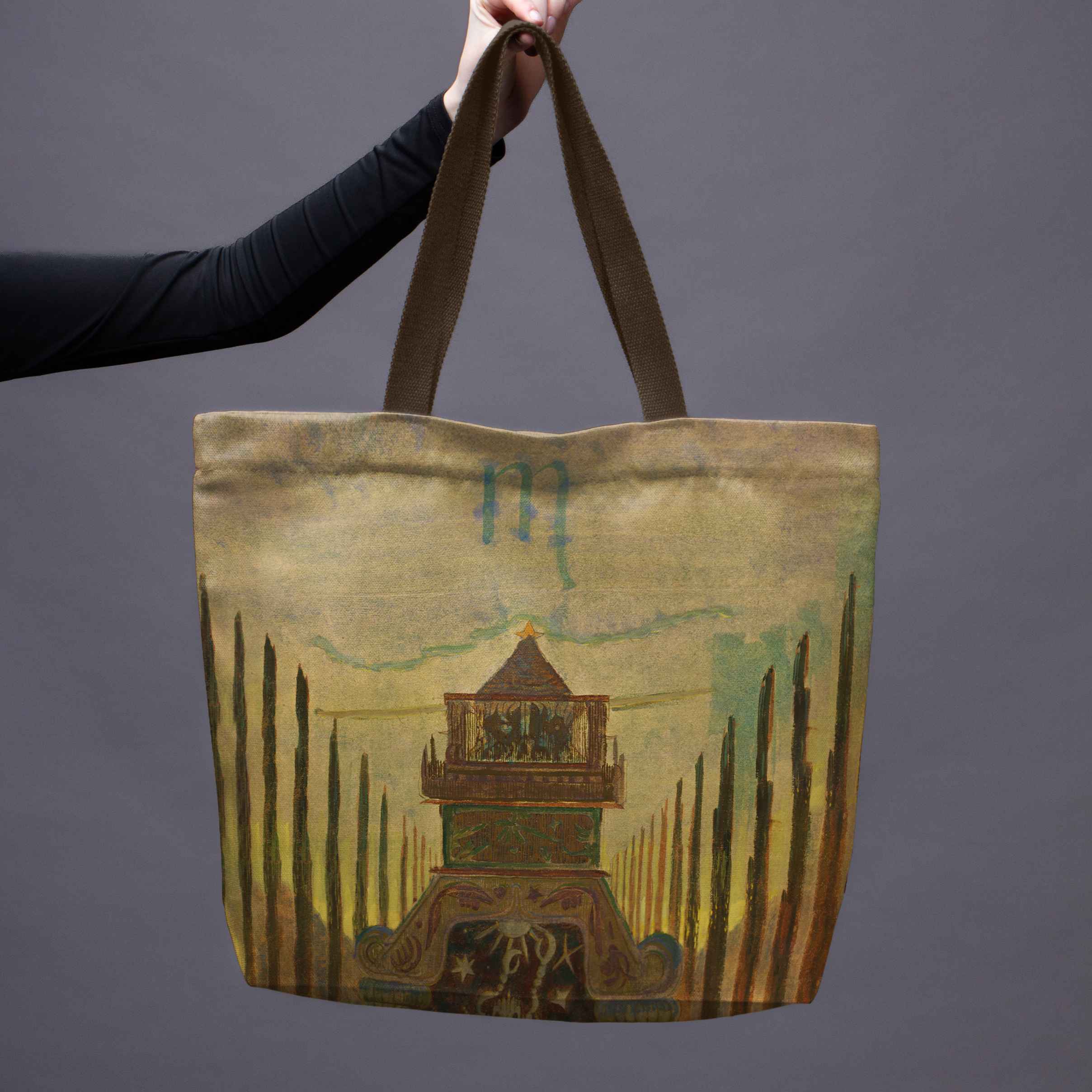 Pirkinių krepšys M. K. Čiurlionis „Saulė eina Skorpiono ženklu