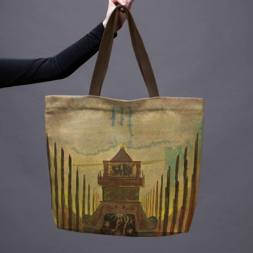 Pirkinių krepšys M. K. Čiurlionis „Saulė eina Skorpiono ženklu