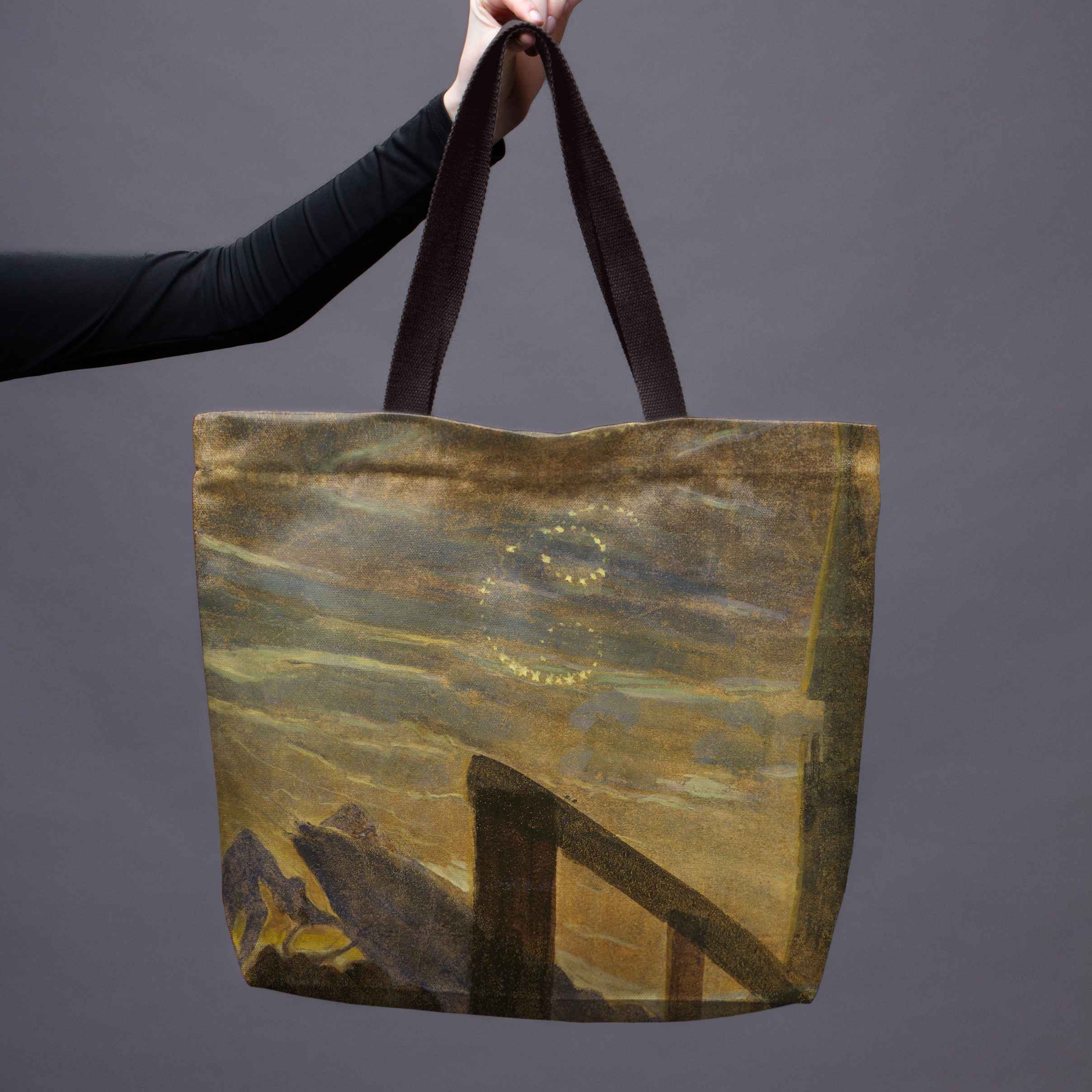 Pirkinių krepšys M. K. Čiurlionis „Saulė eina Vėžio ženklu