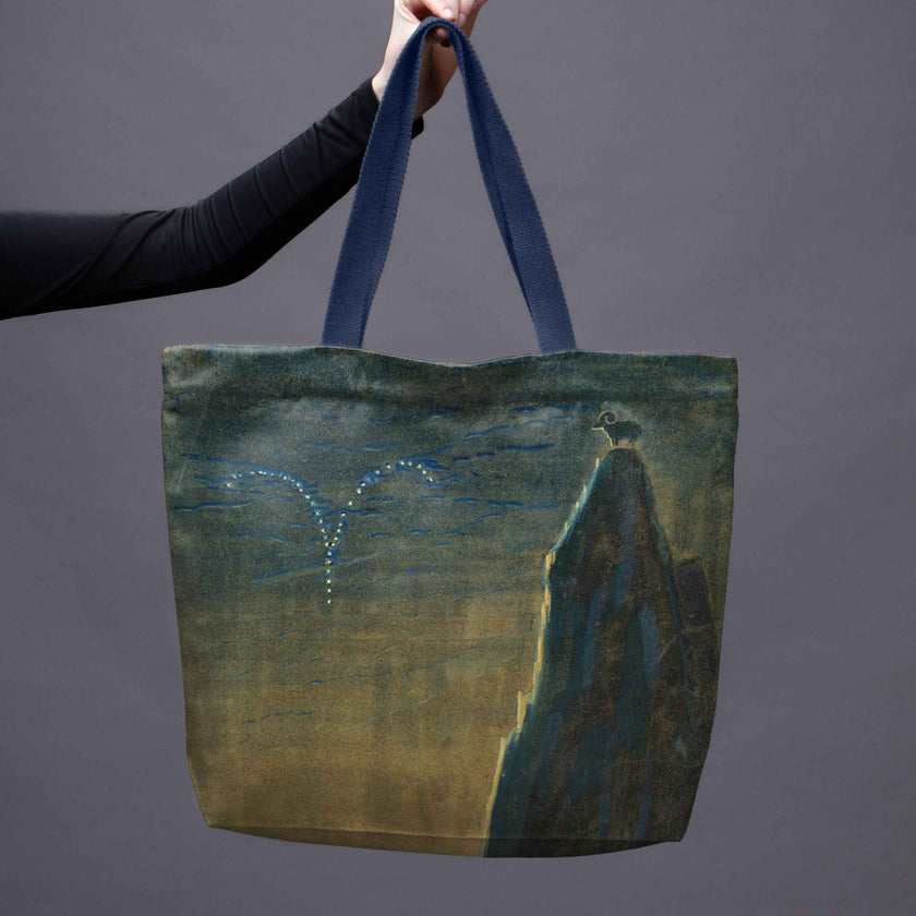 Pirkinių krepšys M. K. Čiurlionis „Saulė eina Avino ženklu