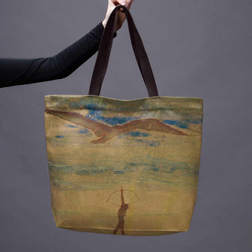 Pirkinių krepšys M. K. Čiurlionis „Saulė eina Šaulio ženklu