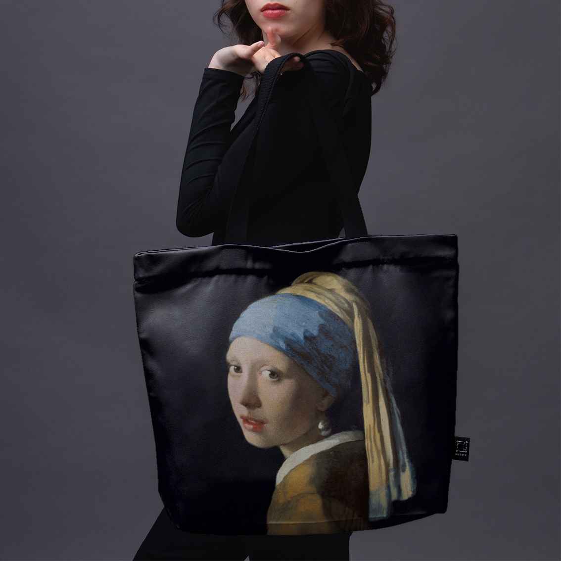 Pirkinių krepšys Johannes Vermeer „Girl with a Pearl Earring