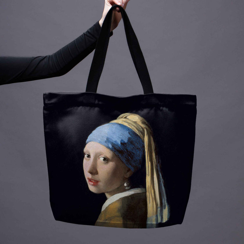 Pirkinių krepšys Johannes Vermeer „Girl with a Pearl Earring