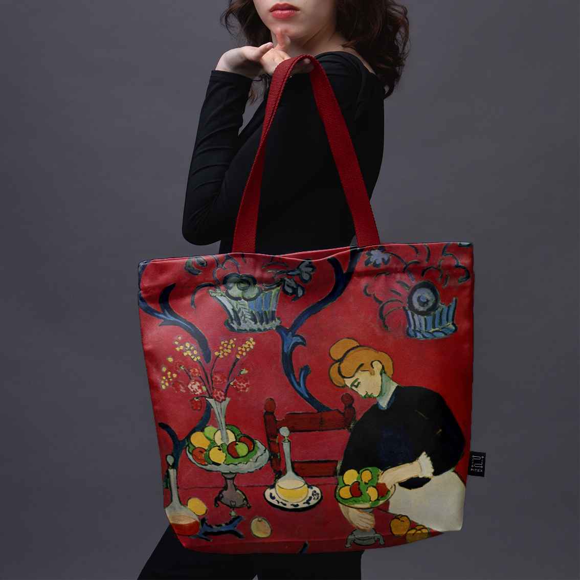 Pirkinių krepšys Henri Matisse „Harmony in Red