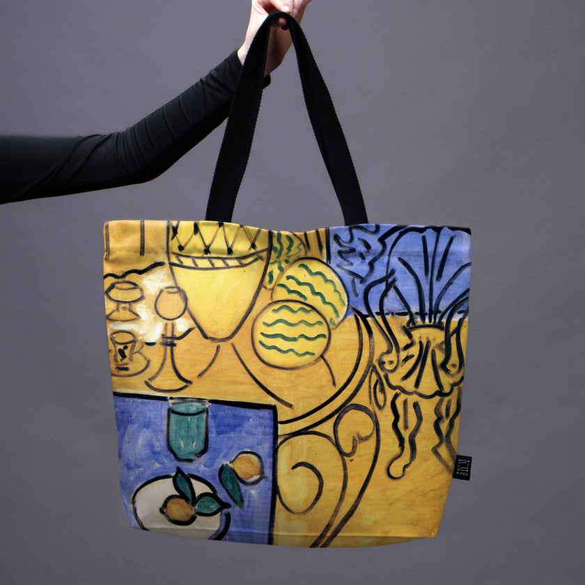 Pirkinių krepšys Henri Matisse „Interior, Yellow & Blue