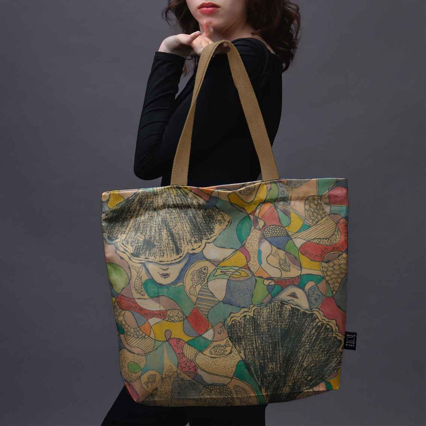 Pirkinių krepšys Theresa Van Cherry „Amore e Pesce