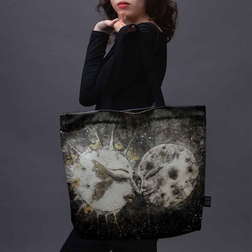 Pirkinių krepšys Theresa Van Cherry „Menulis