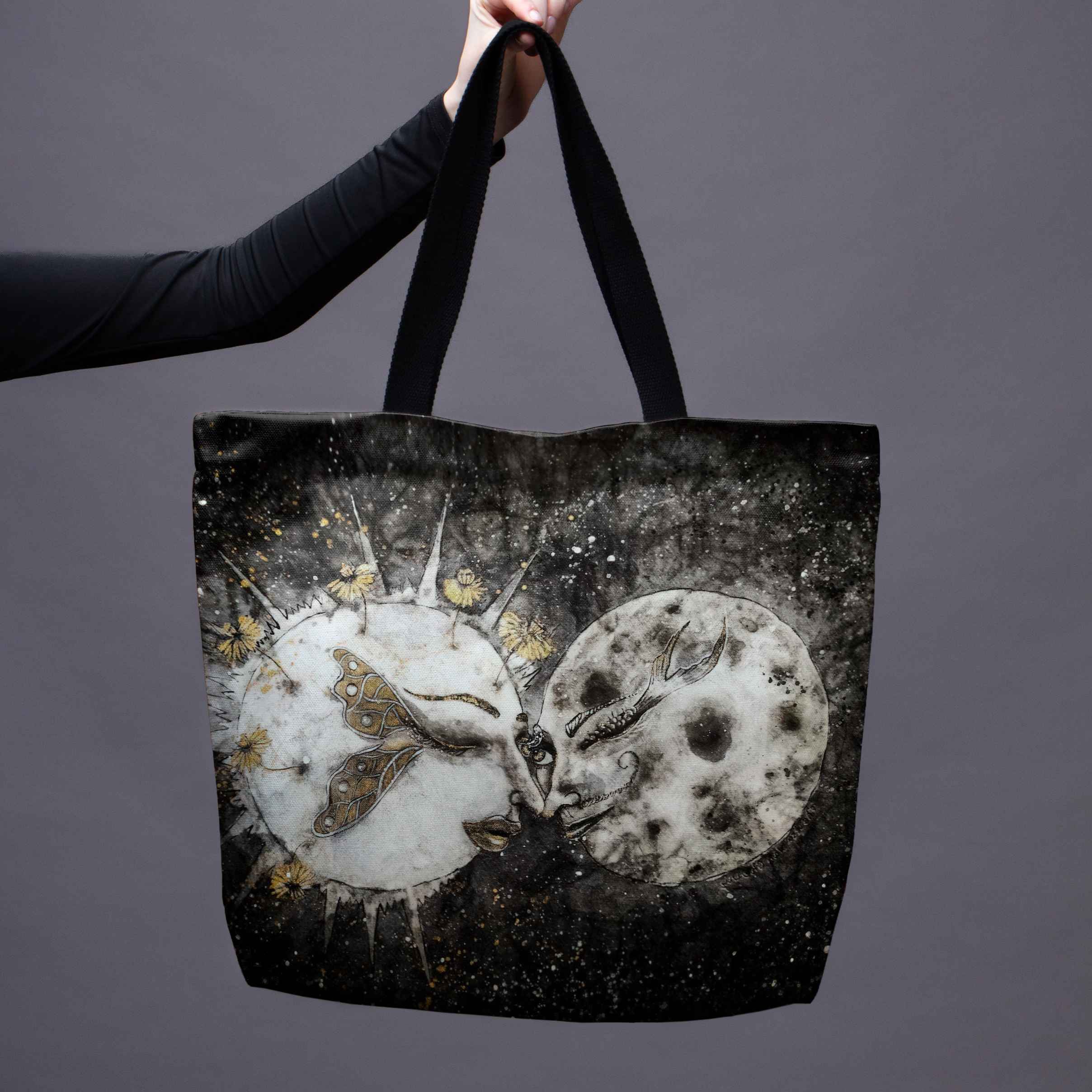 Pirkinių krepšys Theresa Van Cherry „Menulis