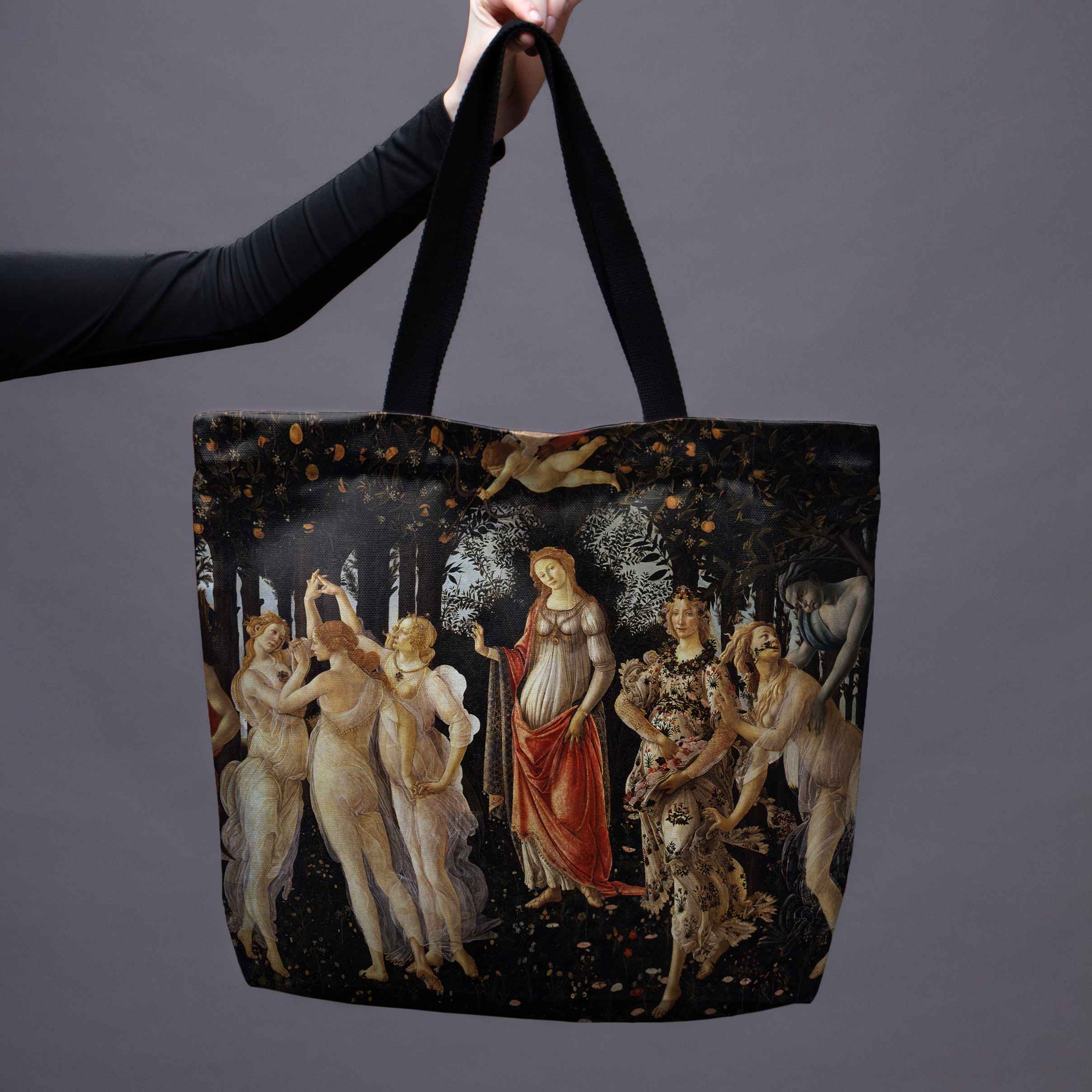 Pirkinių krepšys Sandro Botticelli „Primavera