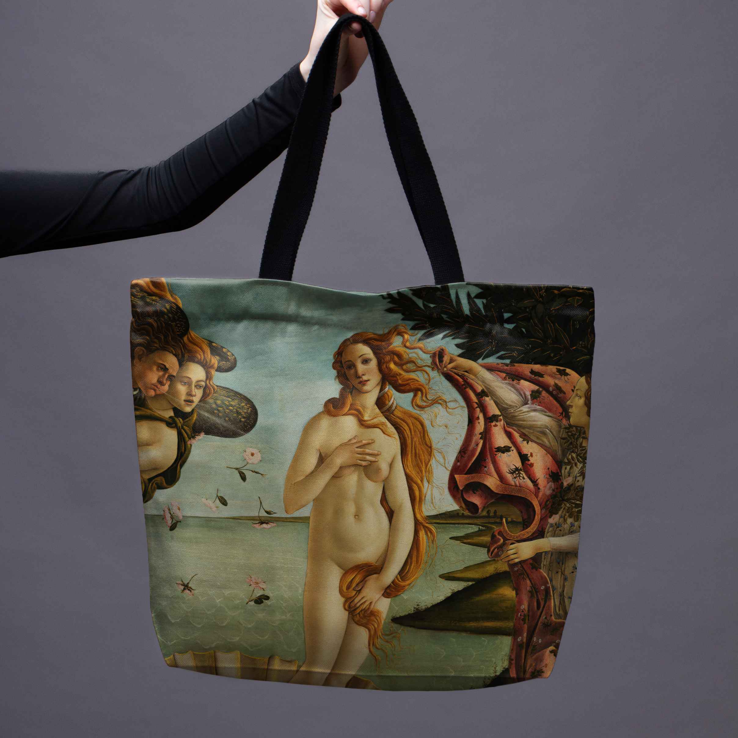 Pirkinių krepšys Sandro Botticelli „The Birth of Venus
