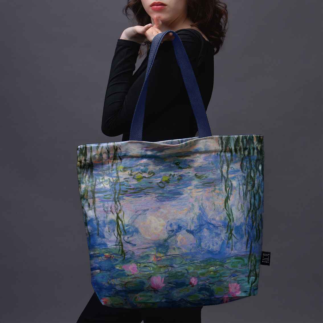 Pirkinių krepšys Claude Monet „Water Lilies