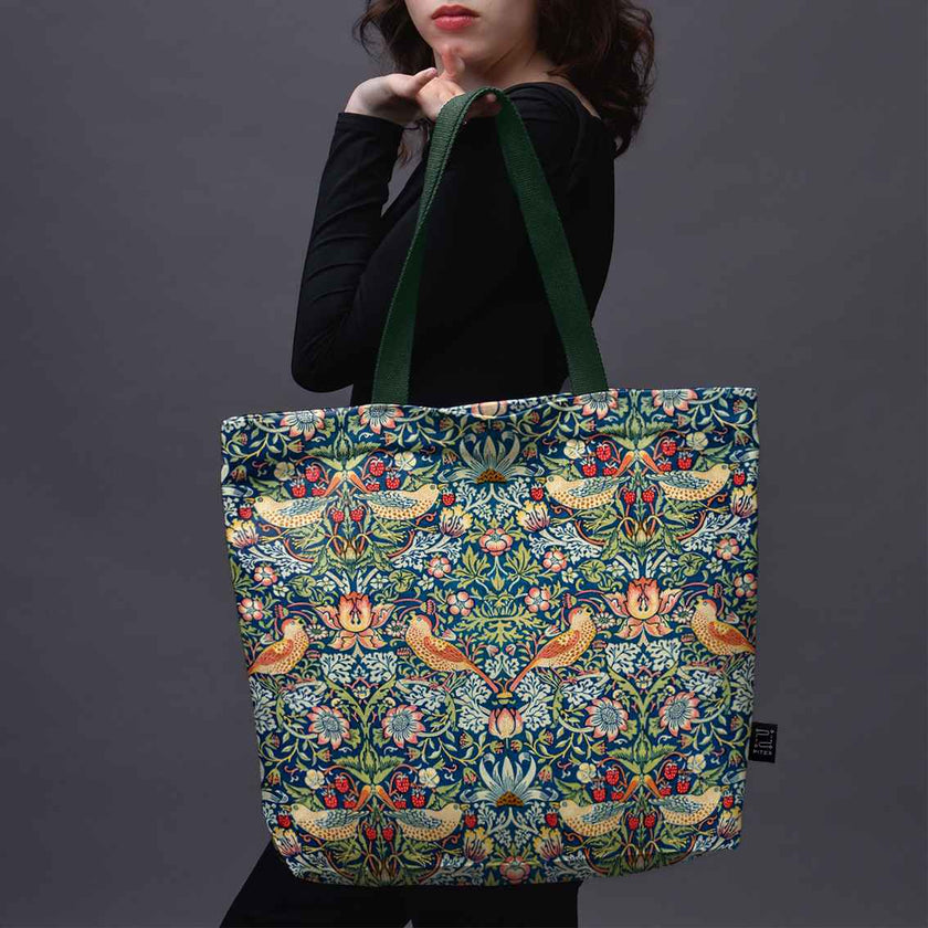 Pirkinių krepšys William Morris „Strawberry Thief