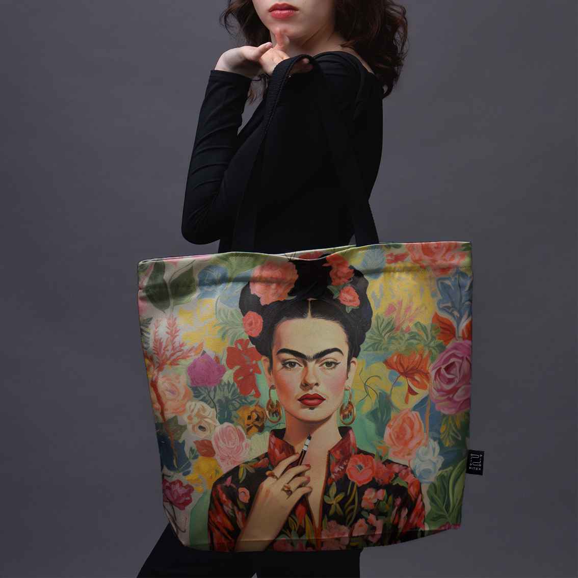 Pirkinių krepšys Imagine „Frida gėlėse