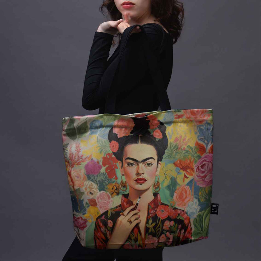 Pirkinių krepšys Imagine „Frida gėlėse