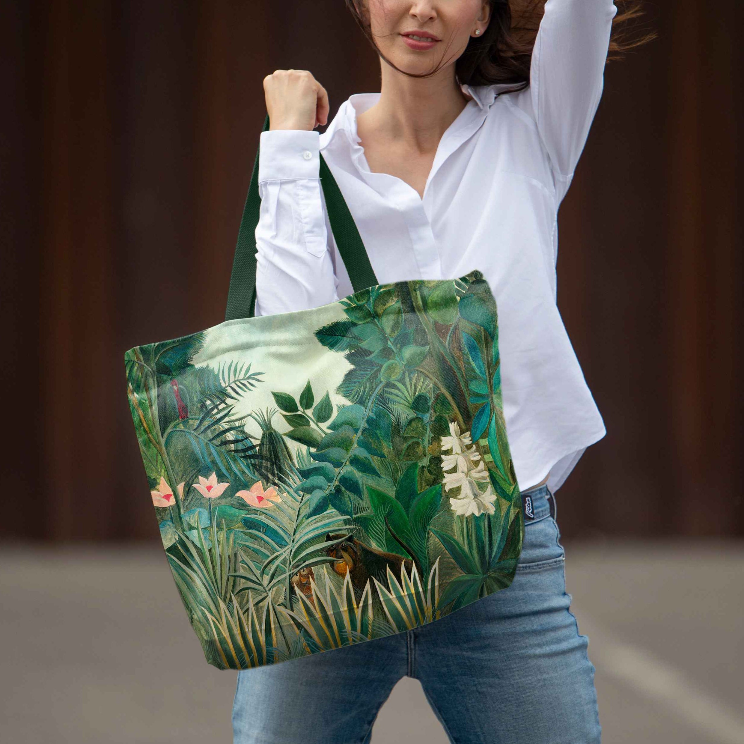 <tc>Tote bag Henri Rousseau "The Equatorial Jungle"</tc>