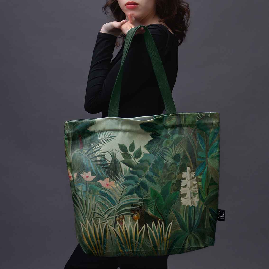 Pirkinių krepšys Henri Rousseau „The Equatorial Jungle