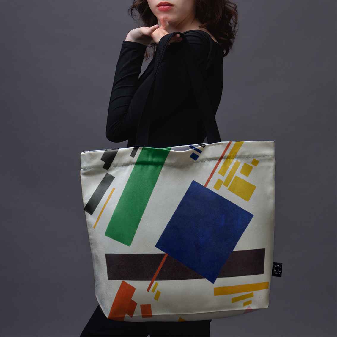 Pirkinių krepšys Kazimir Malevich „Suprematist Composition