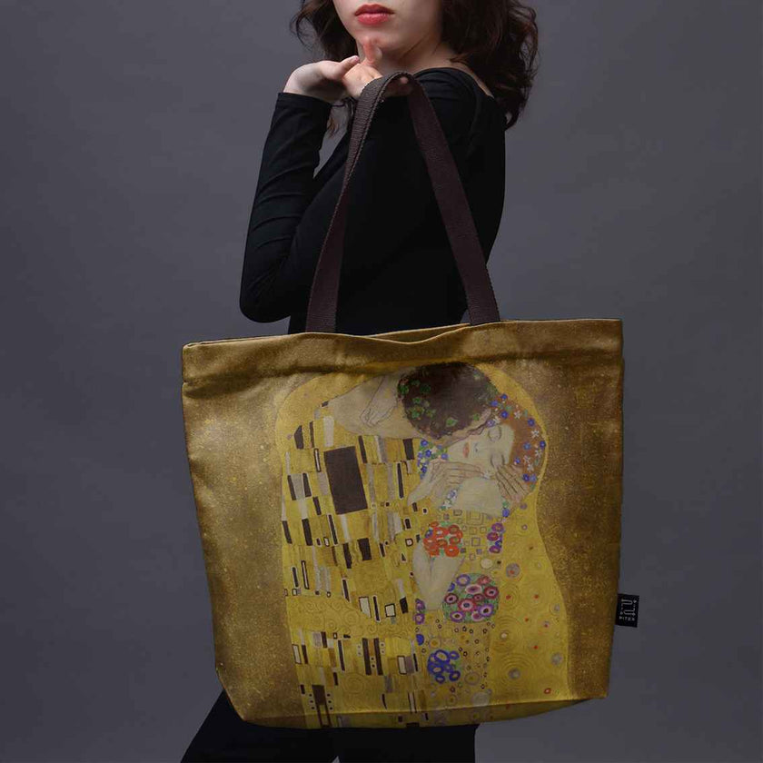 Pirkinių krepšys Gustav Klimt „The Kiss