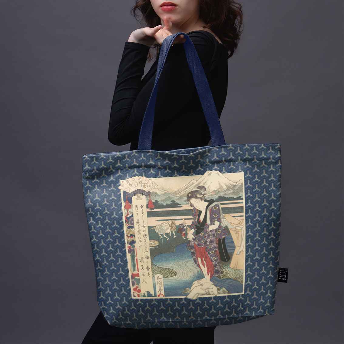 Shopping bag Yashima Gakutei „Geisha and the River
