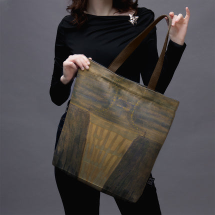 Pirkinių krepšys M. K. Čiurlionis „Saulė eina Dvynių ženklu